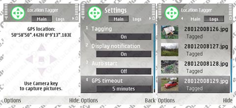 Nokia Location Tagger