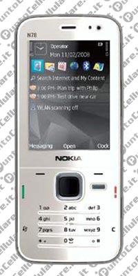 Nokia N78 Pearl White