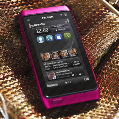 Nokia N8 Rosa
