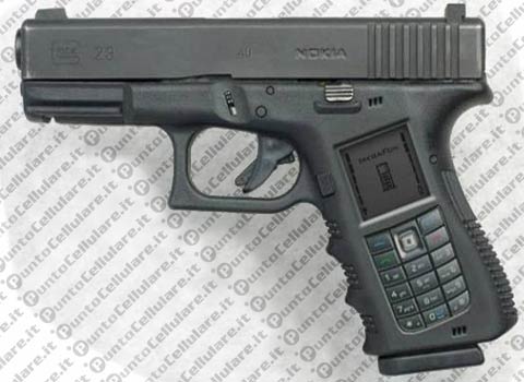 Nokia cellulare pistola
