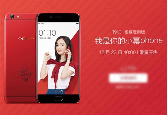 Oppo R9s Red