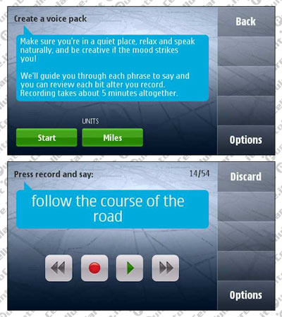 Own Voice for Ovi Maps