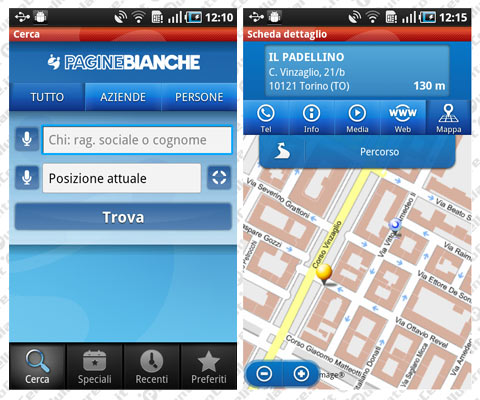 PagineBianche Mobile