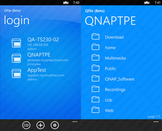 Qfile Windows Phone 8