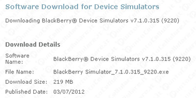 RIM BlackBerry 9220 Curve