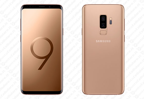 S9 Sunrise Gold Burgundy Red