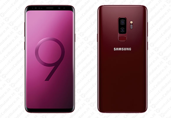 S9 Sunrise Gold Burgundy Red
