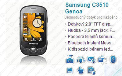 Samsung GT C3510 Corby POP