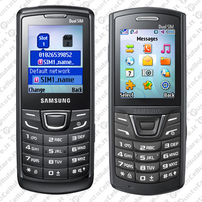 Samsung GT E1252 e GT E2152