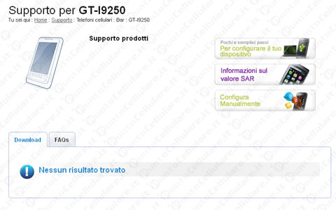 Samsung GT I9250 Nexus Prime