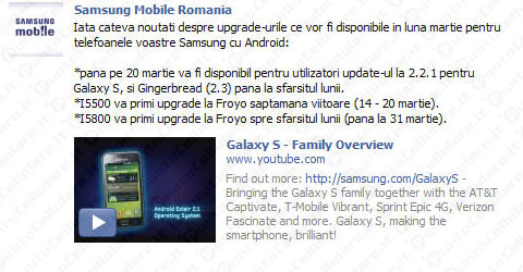 Samsung GT i5500 e GT i5800