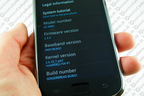 Samsung GT i9001 Galaxy S Plus