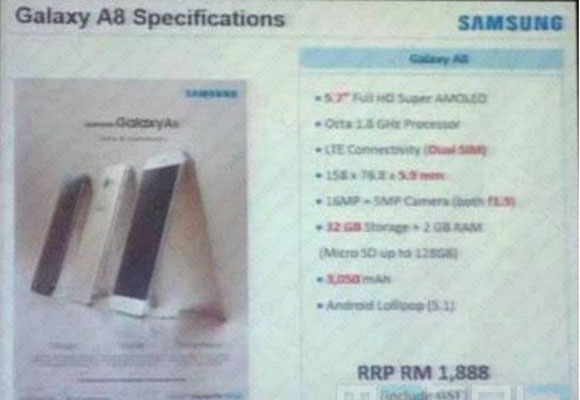 Samsung Galaxy A8