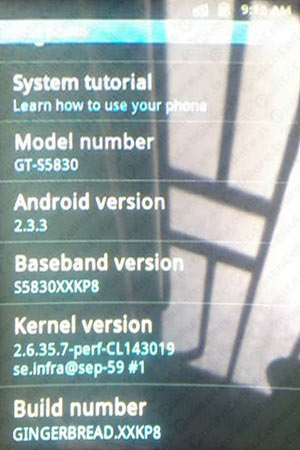 Samsung Galaxy Ace