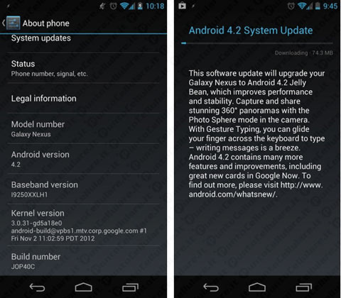 Samsung Galaxy Nexus