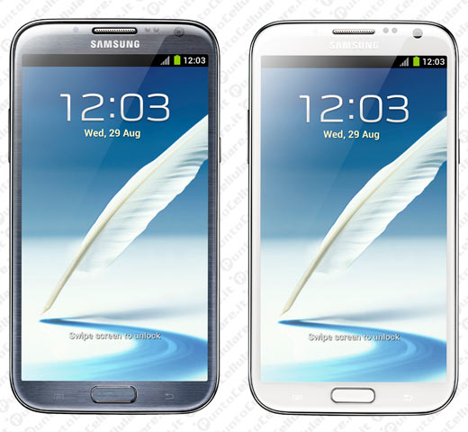 Samsung Galaxy Note II e Galaxy S III Mi