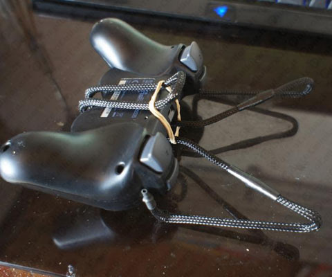 Samsung Galaxy Note joystick della PS3