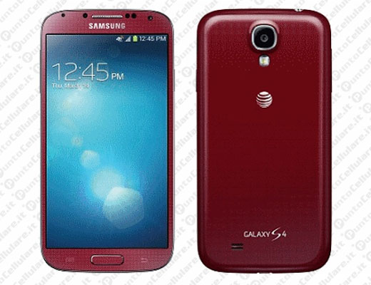 Samsung Galaxy S 4 Red Aurora