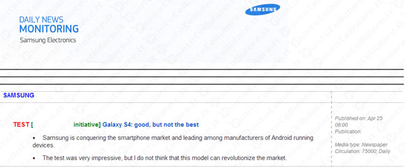 Samsung Galaxy S 4