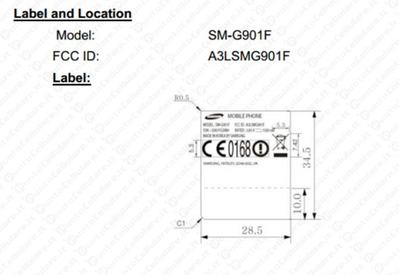 Samsung Galaxy S 5 LTE A SM G901F