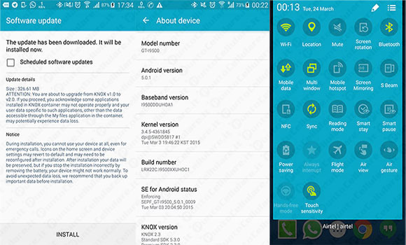 Samsung Galaxy S4 GT i9500