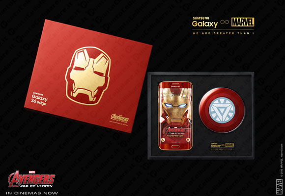 Samsung Galaxy S6 Edge Iron Man Limited