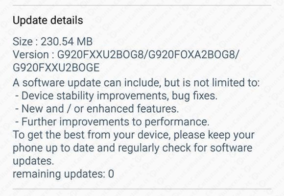 Samsung Galaxy S6 S6 Edge