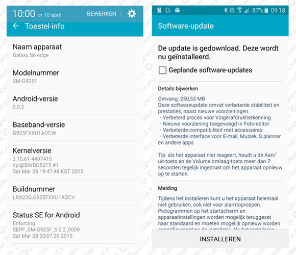 Samsung Galaxy S6 e Galaxy S6 Edge