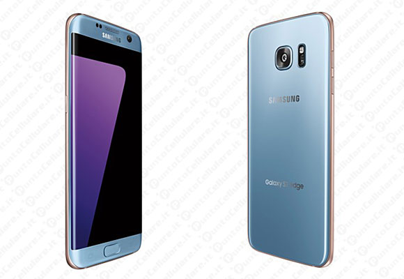 Samsung Galaxy S7 Edge Blue Coral