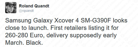 Samsung Galaxy Xcover 4