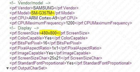 Samsung SM G357M