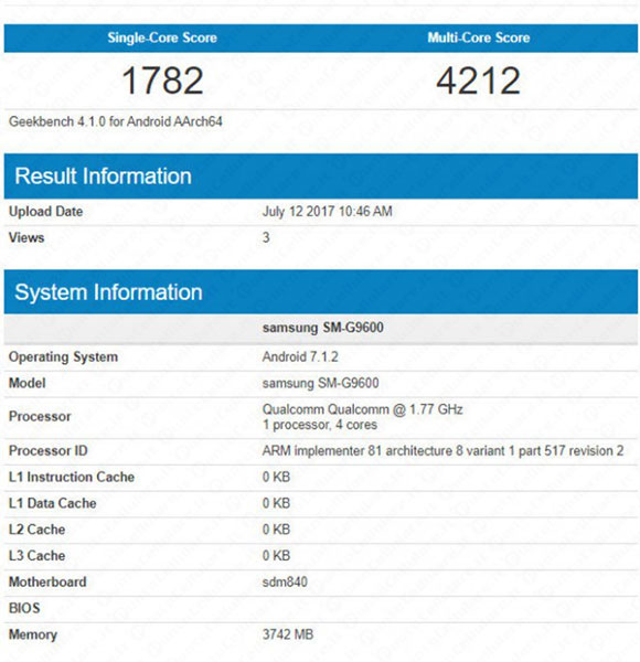 Samsung SM G9600