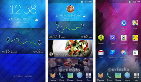 Samsung TouchWiz UI