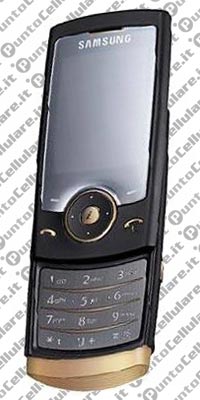 Samsung U600 Black Gold