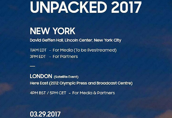 Samsung Unpacked 2017