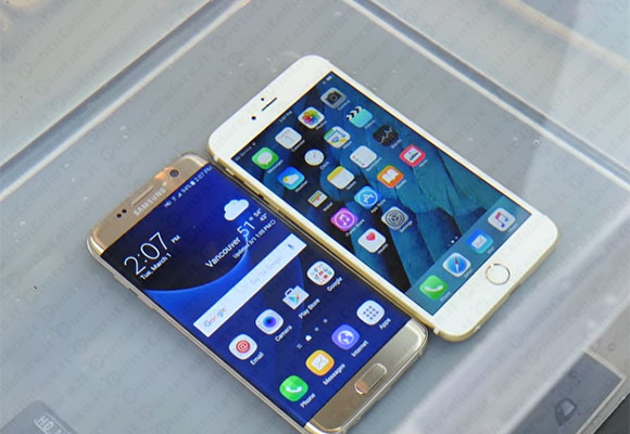 Sfida Galaxy S7 Edge iPhone 6s Plus