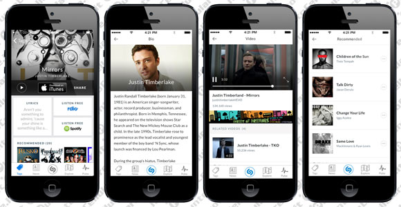 Shazam iOS 8