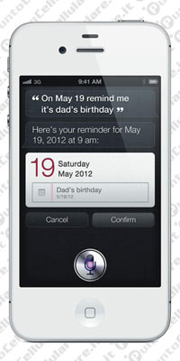 Siri su iPhone 4