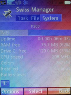 Sony Ericsson P5 Paris