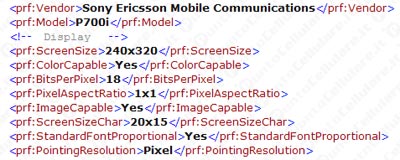 Sony Ericsson P700i
