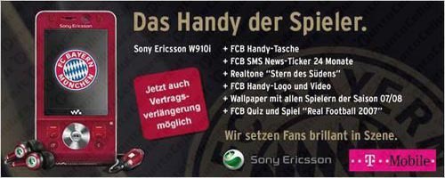 Sony Ericsson W910i Bayern Mnchen
