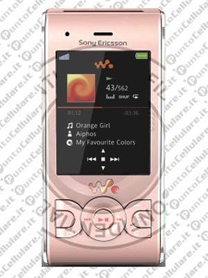 Sony Ericsson pink version