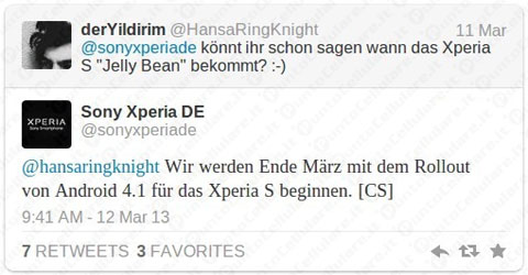 Sony Xperia S
