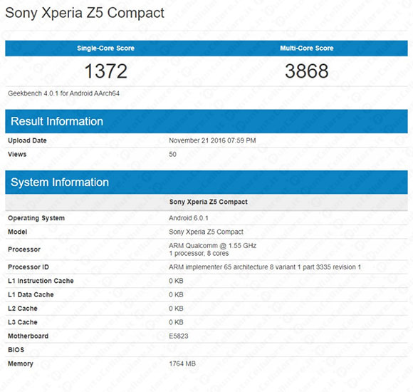 Sony Xperia ZG Compact