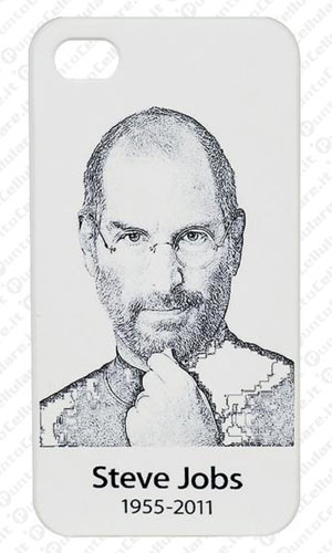 Steve Jobs cover per iPhone 4