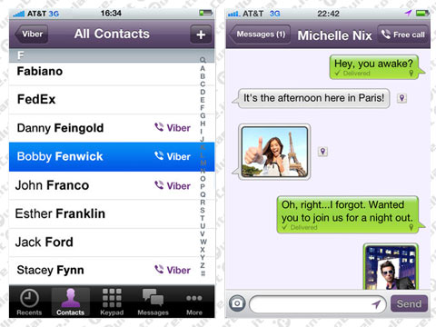 Viber 2.1 per iPhone