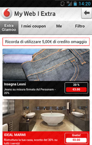 Vodafone Extra Glamoo
