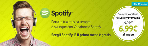 Vodafone Italia Spotify