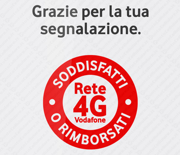 Vodafone Soddisfatti o Rimborsati