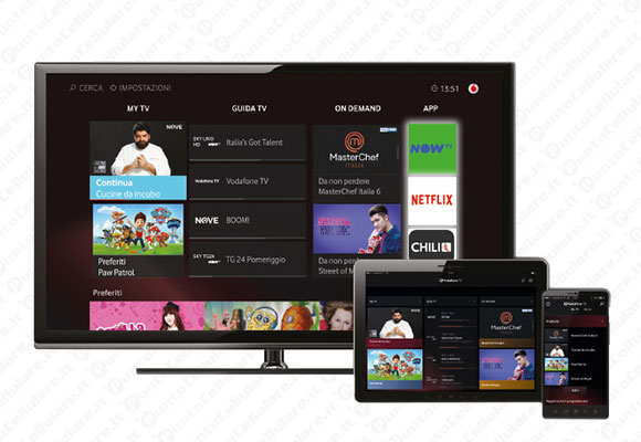 Vodafone - con La7 si amplia l'offerta su Vodafone TV